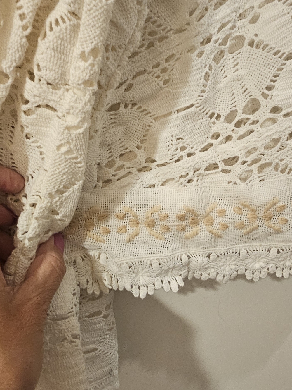 Free People Lace Crochet Kimono, Jacket, Swim Wrap, Cover-up - Picture 11 of 15